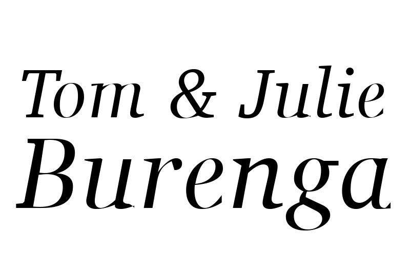 Tom & Julie Burenga